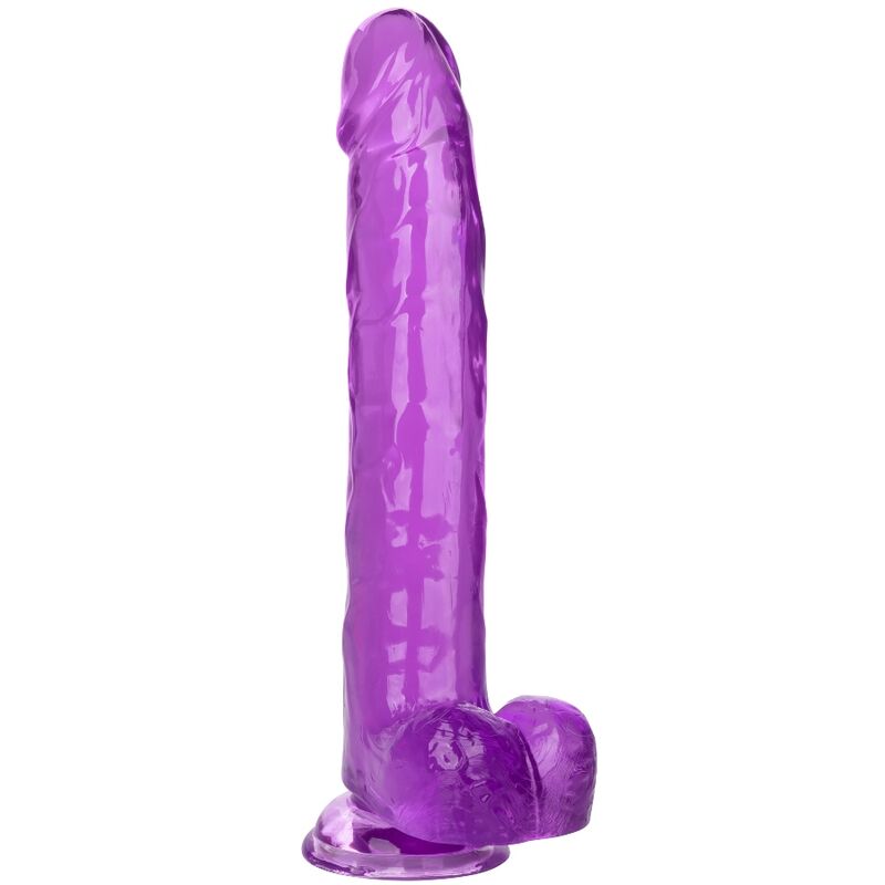 Grösse Königin-Dildo Lila 25,5 cm