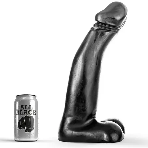 Realistischer Schwarzer Fistingdildo 29 cm