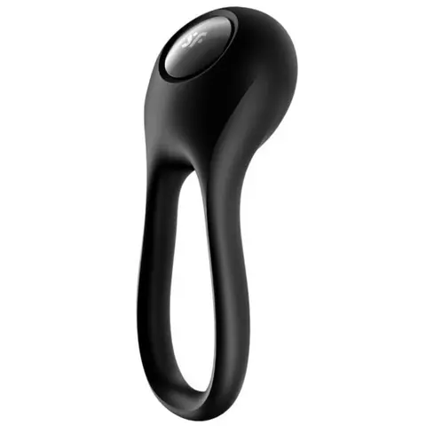 Majestic Duo Ring Vibrator Schwarz