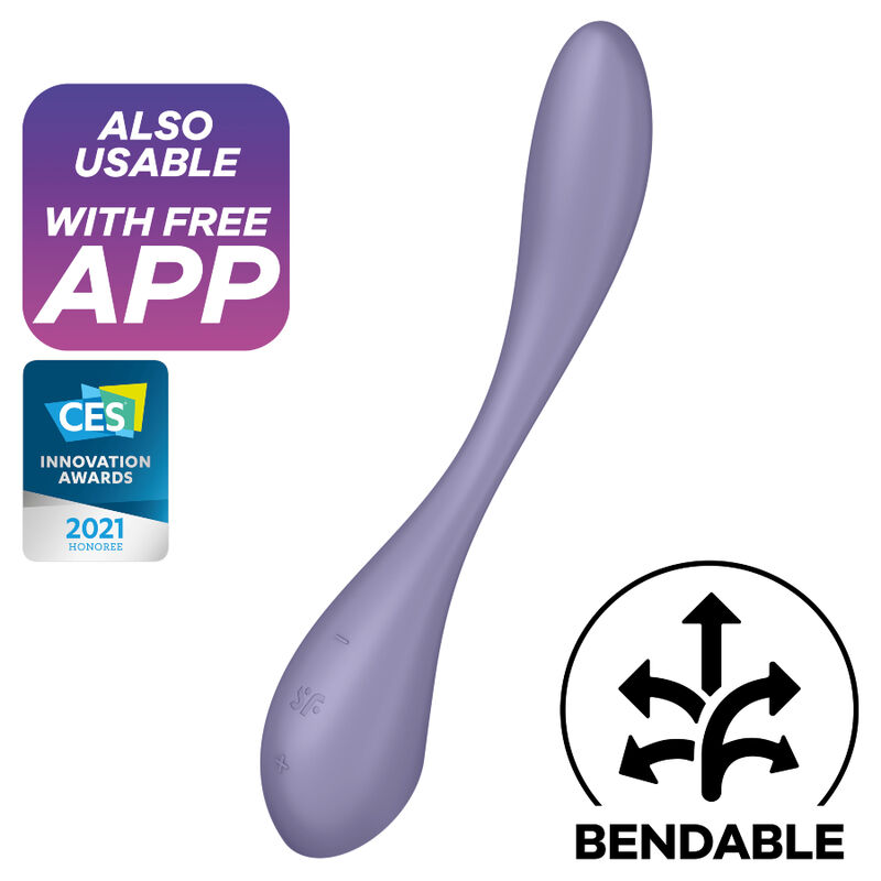 G-Spot Flex 5 Multi Vibrator Lila