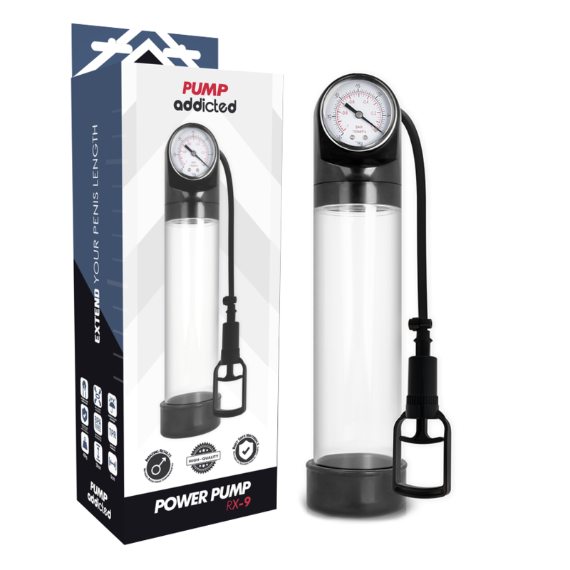 PUMP ADDICTED - RX9 TRANSPARENTE ERRICHTUNGSPUMPE