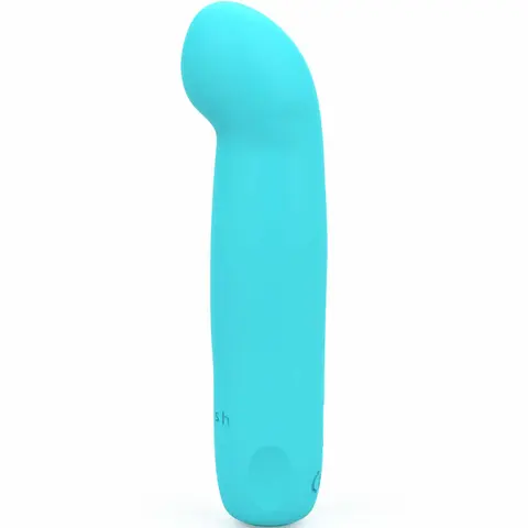 Bcute Curve Infinite Klassischer Wiederaufladbarer Vibrator aus Blauem Silikon