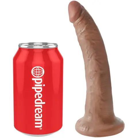 Realistischer Penis 17,5 cm Karamell
