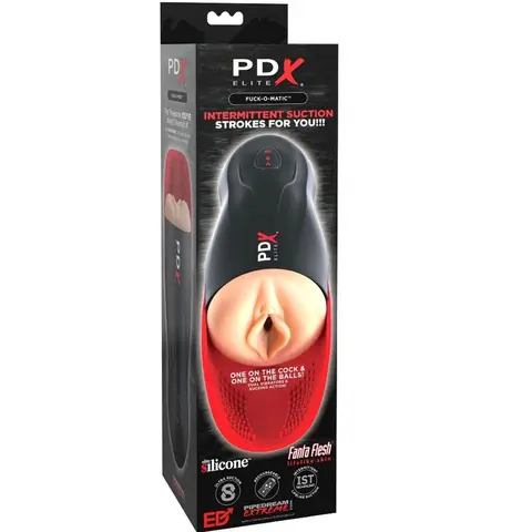 Stroker Fuck-O-Matic Vagina Doppelvibration, Penis & Hoden