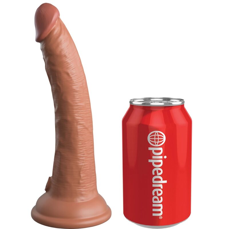 Elite Realistischer Silikondildo 17,8 cm Karamell