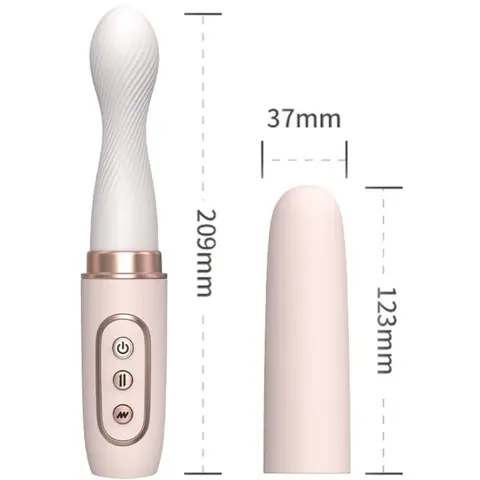 Vibrator-Rotator & Automatische Teleskopmaschine Gelb