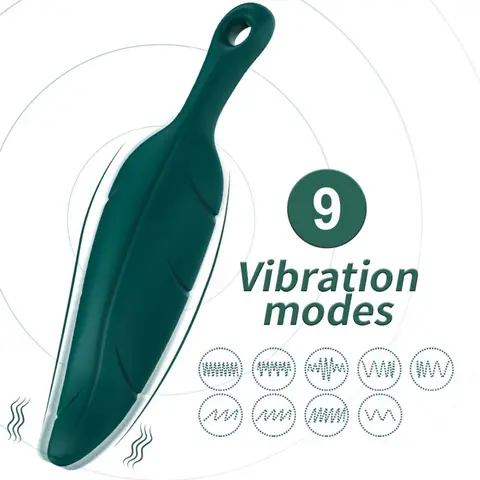Stimulator & Vibrator Blattgrün