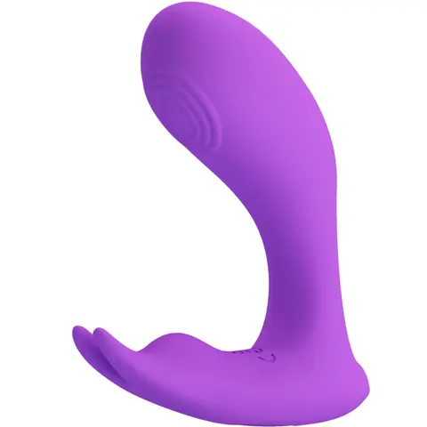 Pretty Love - Idabelle Vibration & Pulsation Fernbedienung Violett