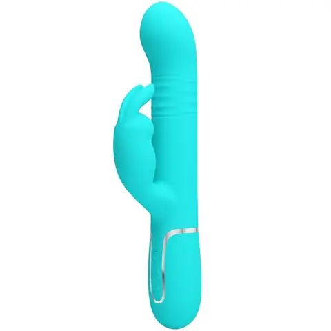 Pretty Love - Coale Rabbit Vibrator Perlen Aquagrün
