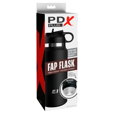 Fap Flask Flasche Discret Stroker Klar Modell 1