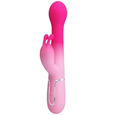 Pretty Love - Dejon 3 in 1 Multifunktions-Rabbit-Vibrator Rosa