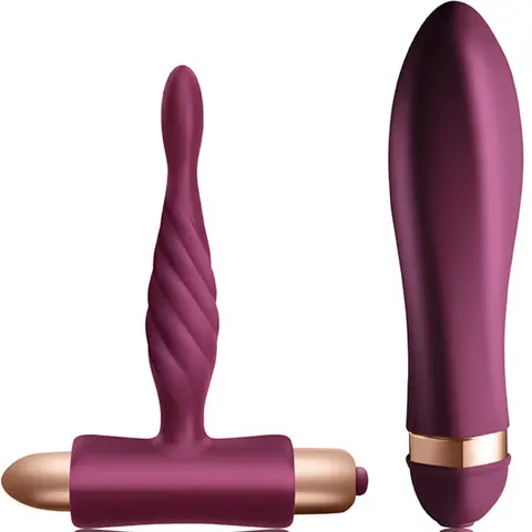 Dare Kit Twisted Vibrator + Anal Plug Anfänger