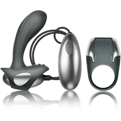 Excite Kit Cock Ring + Draht-Prostatamassagegerät