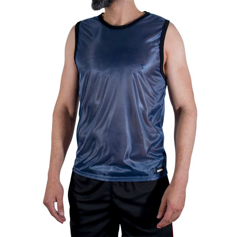 MACHO - MARINEBLAUES T-SHIRT L/XL