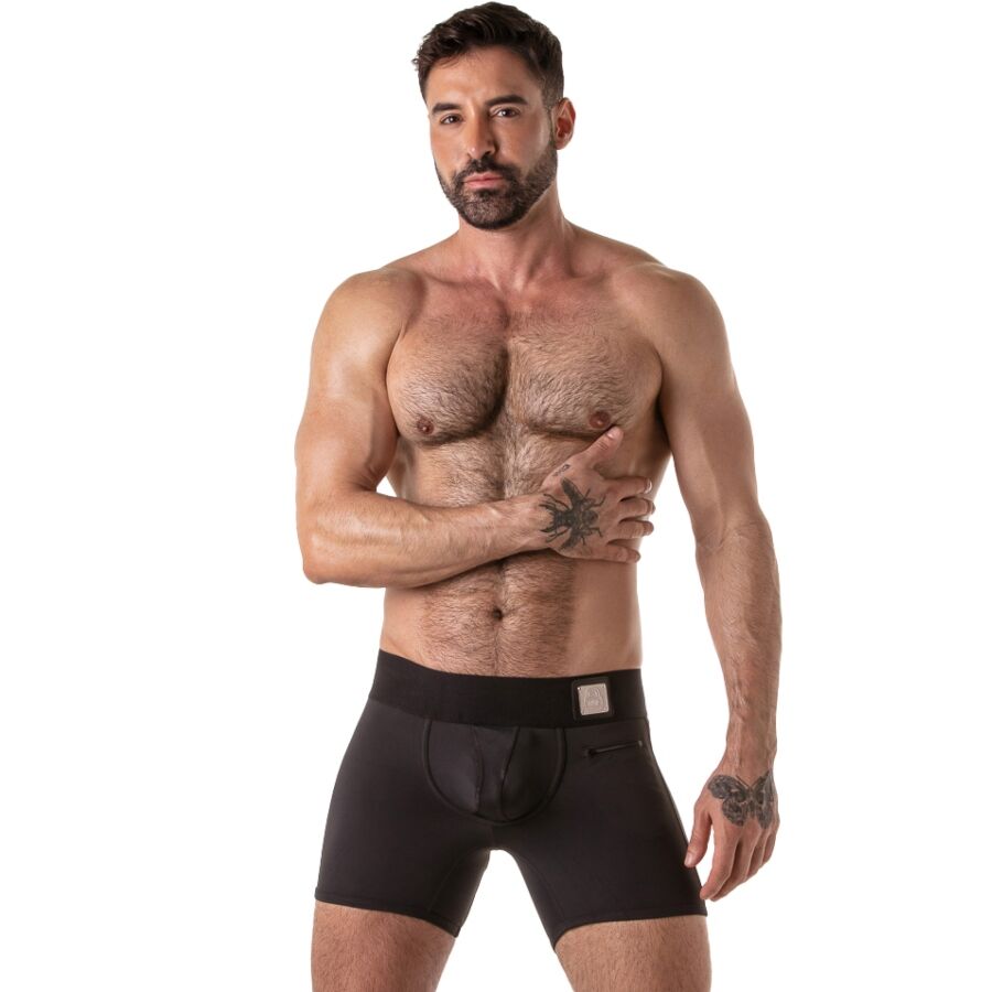 LOCKER GEAR - BREITER BUND-HOSE SCHWARZ S