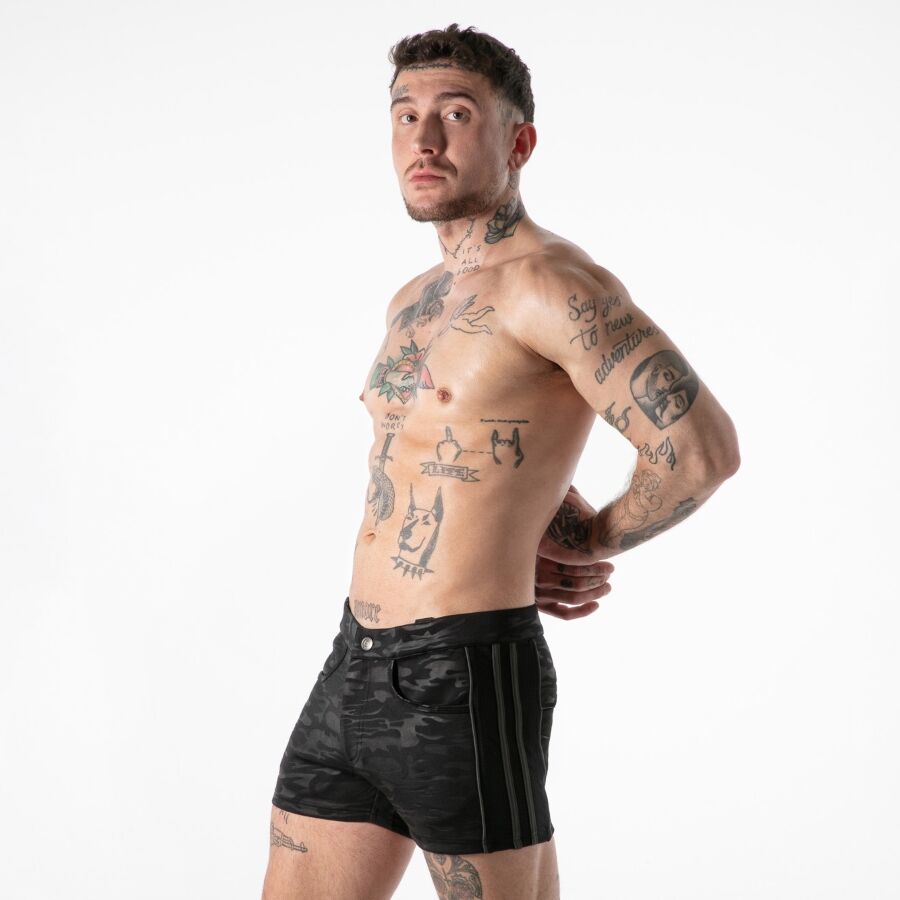 LOCKER GEAR - FULL MILITARY ACCESS SHORT BLACK S