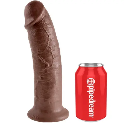 10 Dildo Braun 25,4 cm